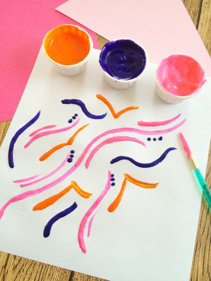 This recipe for 3-Ingredient Homemade Puffy Paint is one of those kids craft that will keep them busy creating art for hours. When it comes to activities for kids this is one kids of all ages can enjoy!