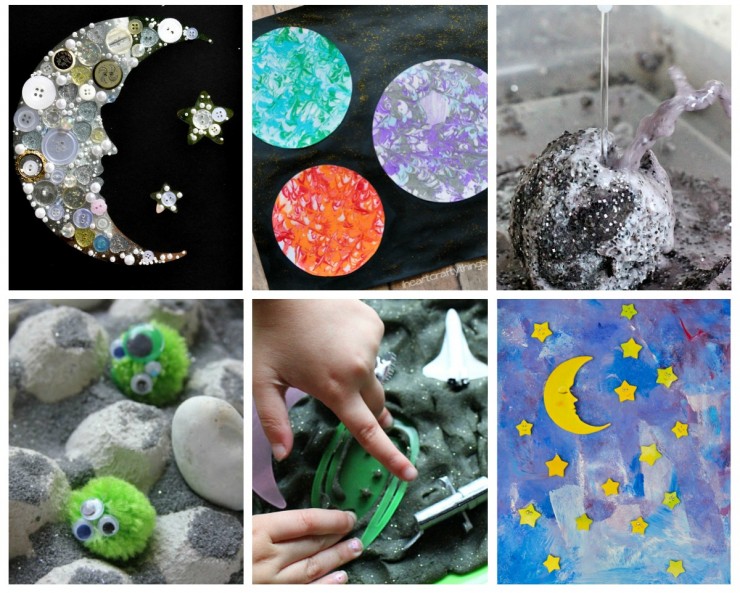 Space Crafts & Activities for Kids to help them explore all the wonder of outer space!