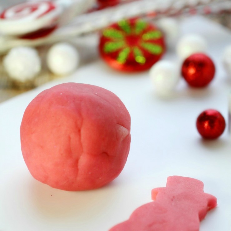 This Peppermint Playdough recipe is not only edible, it also smells great too! Kids will love playing with this fun scented homemade playdough!