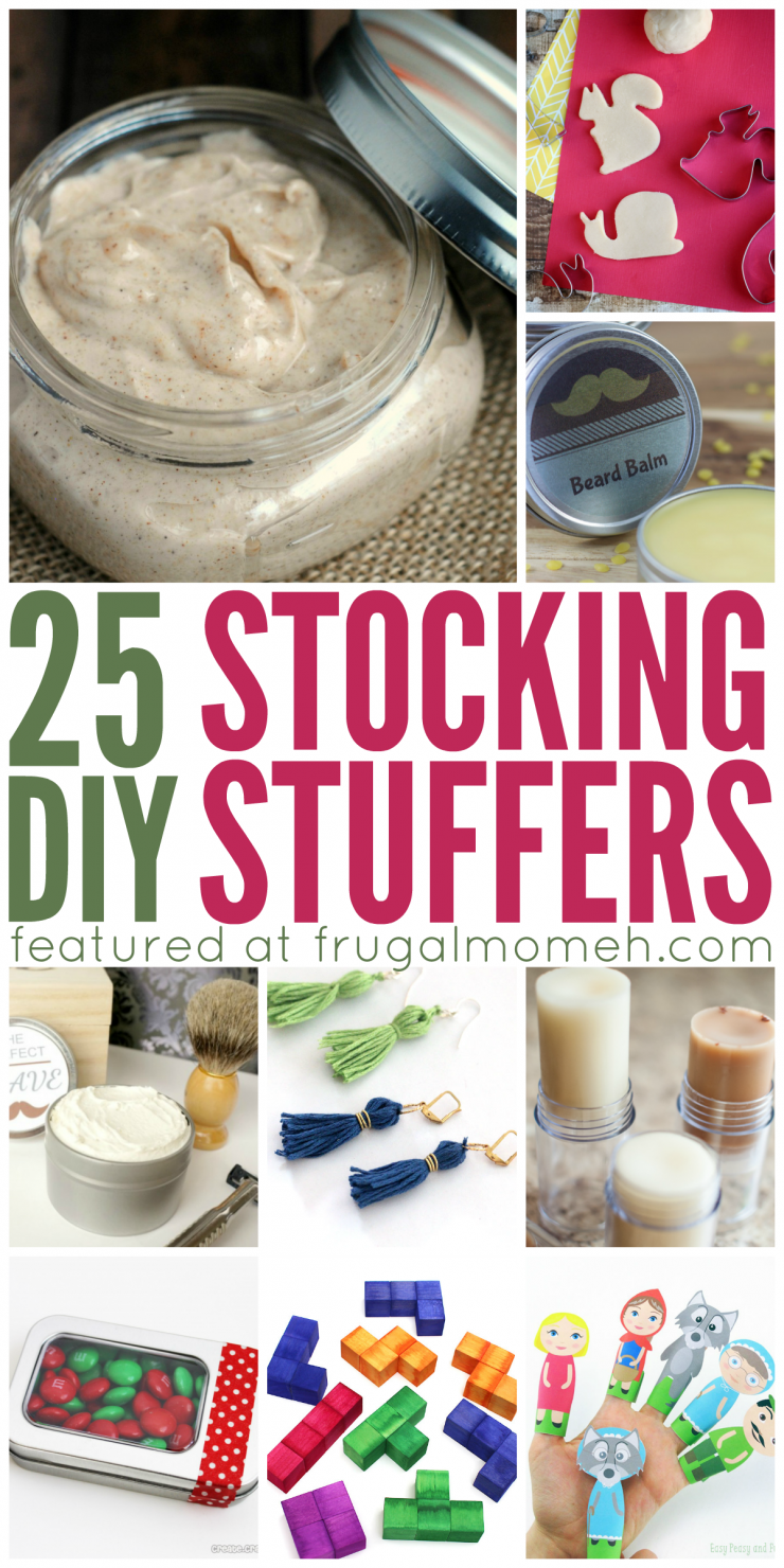 DIY Stocking Stuffers anyone can make that your family will love receiving! There are some great diy stocking stuffers here that cover mom, dad and kids!
