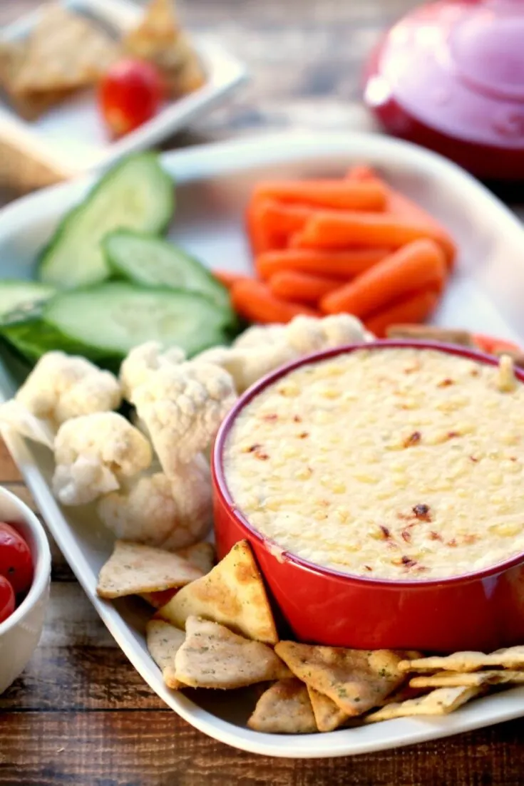 Hot Cheese Dip with Emmental