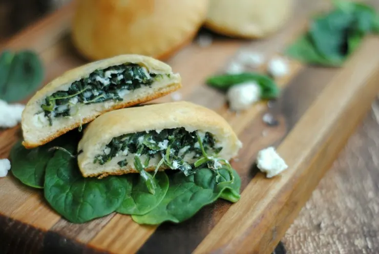 Spinach Feta Hand Pies Recipe
