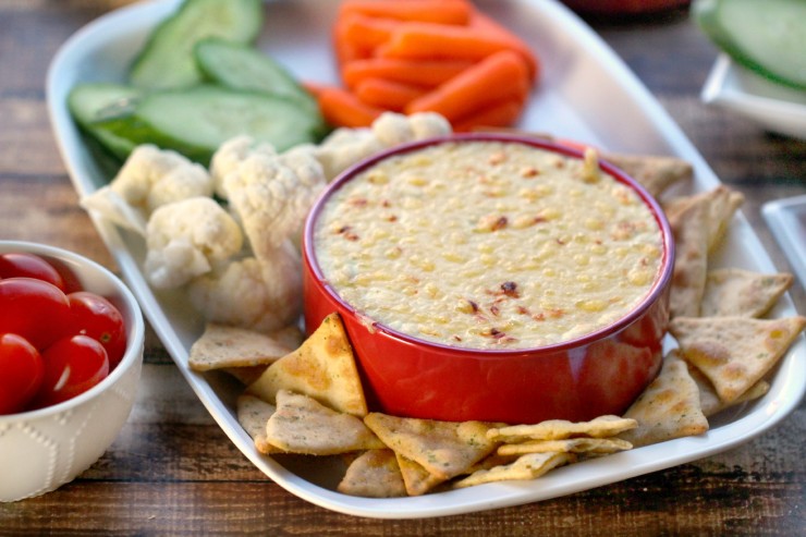 Hot Cheese Dip with Emmental