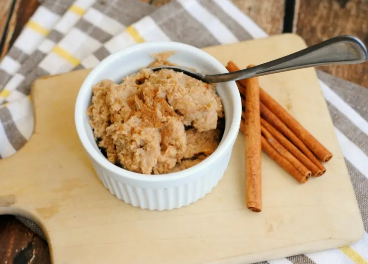 Satisfy your craving for dessert with this Snickerdoodle Cookie Dough recipe - snickerdoodles never tasted so good!