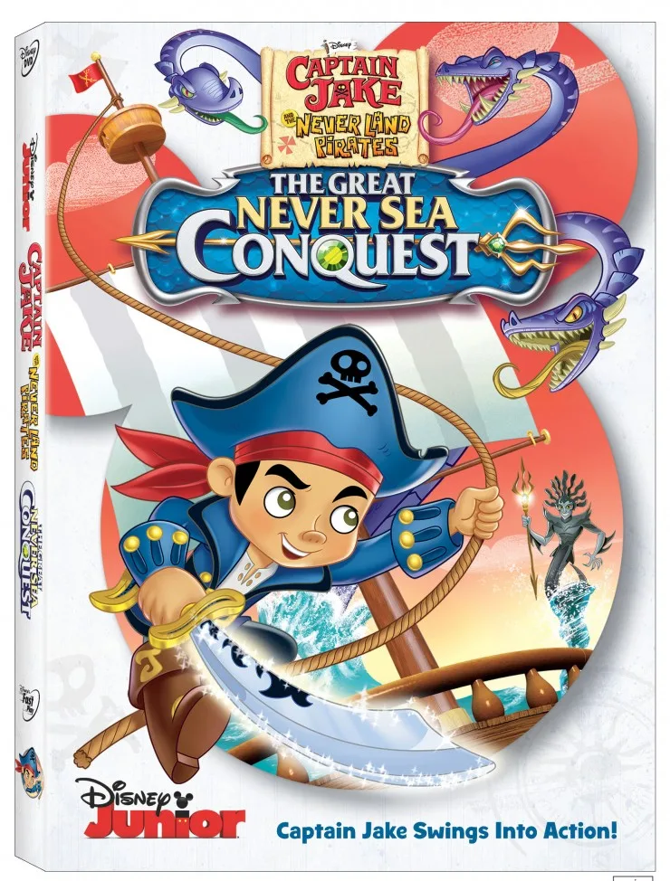 Captain Jake and The Neverland Pirates: The Great Neversea Conquest DVD -  Frugal Mom Eh!