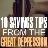10 Great Depression Era Savings Tips