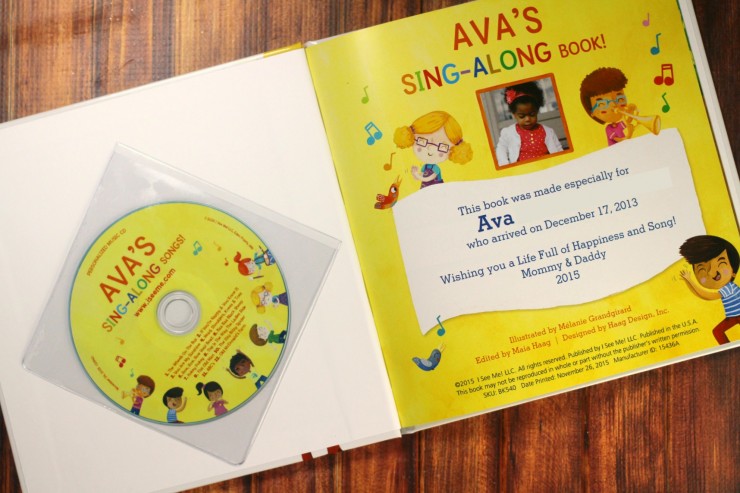 My Sing-Along Book and Personalized Music by I See Me!