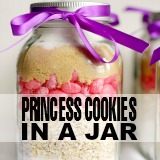 Princess Cookies in a Jar