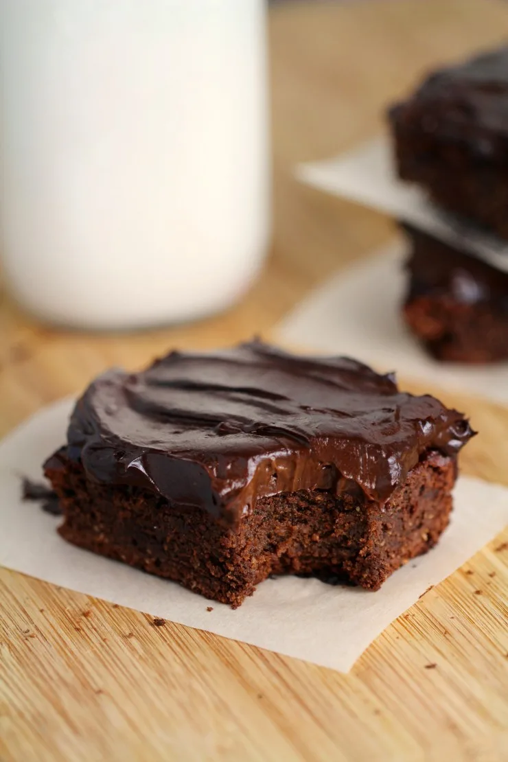 These Fudgy Avocado Brownies with Avocado Frosting are an incredible gluten-free healthier brownie for when you want all the flavour without all the sin.