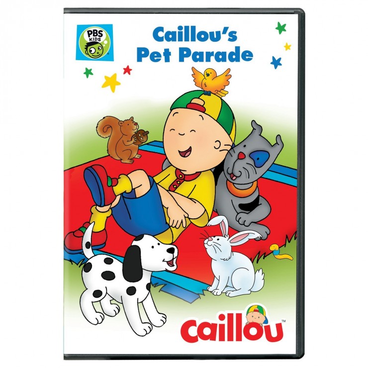 Caillou's Pet Parade DVD