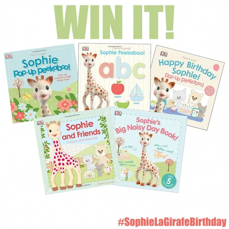 Enter to win a Sophie La Girafe Prize Pack | Canada only | Ends May 25th 2016