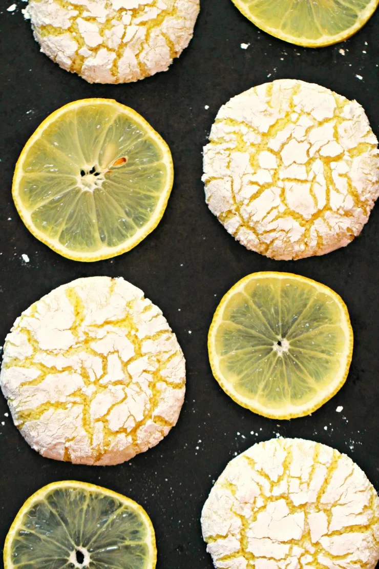 These melt-in-your-mouth Lemon Crinkle Cookies are absolutely dreamy. This cookie recipe is one of my favourites, I could have these for dessert everyday and be happy!