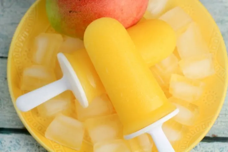 Mango & Pineapple Ice Pops