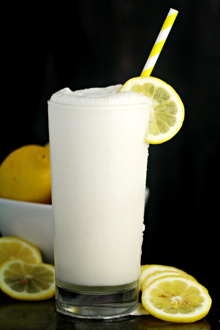 Frosted Lemonade is a dreamy way to enjoy a classic and delicious lemonade with a sweet twist. Tart, creamy, and cool this is the perfect summer drink!