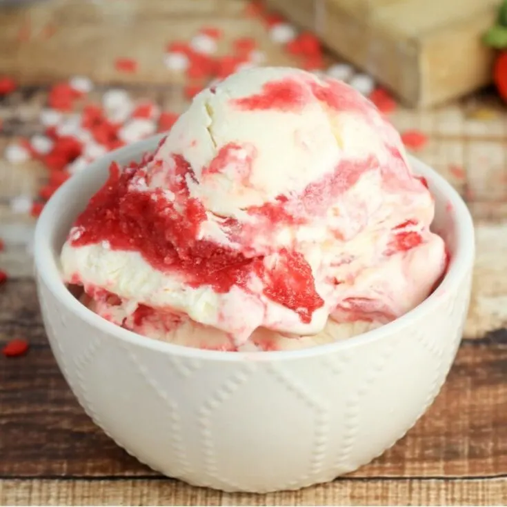 Jell-O Swirl Ice Cream