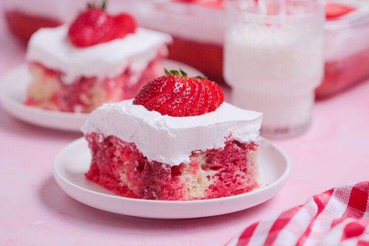 Strawberry Poke Cake