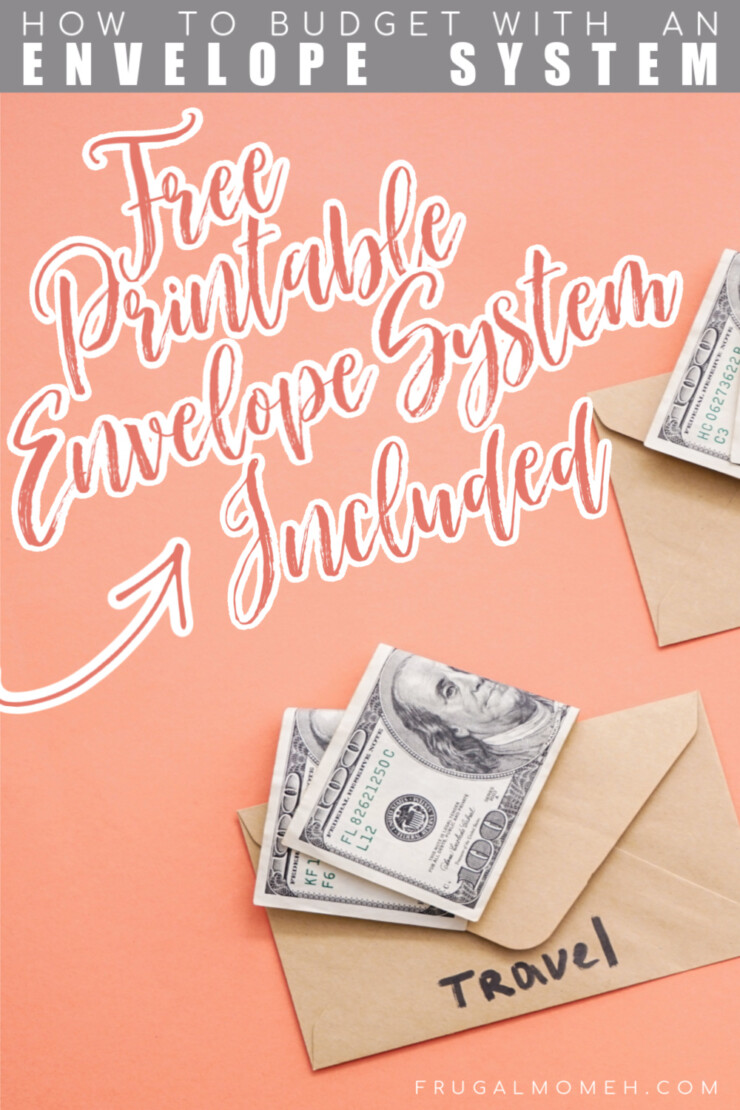 How to Budget and Spend Wisely with an Envelope System with free printable monthly budget sheets and money envelopes in cute prints!