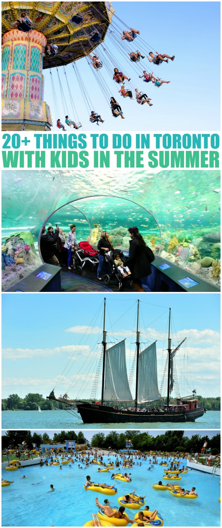 20+ Things to do in Toronto with Kids in the Summer. Great destinations for family travel whether you live in the 6 or visiting as a tourist.