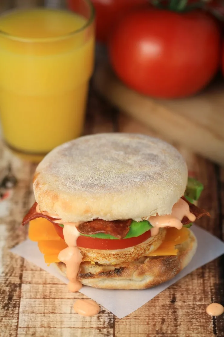 This California Breakfast Sandwich is full of flavour and perfect for busy mornings on the go. 