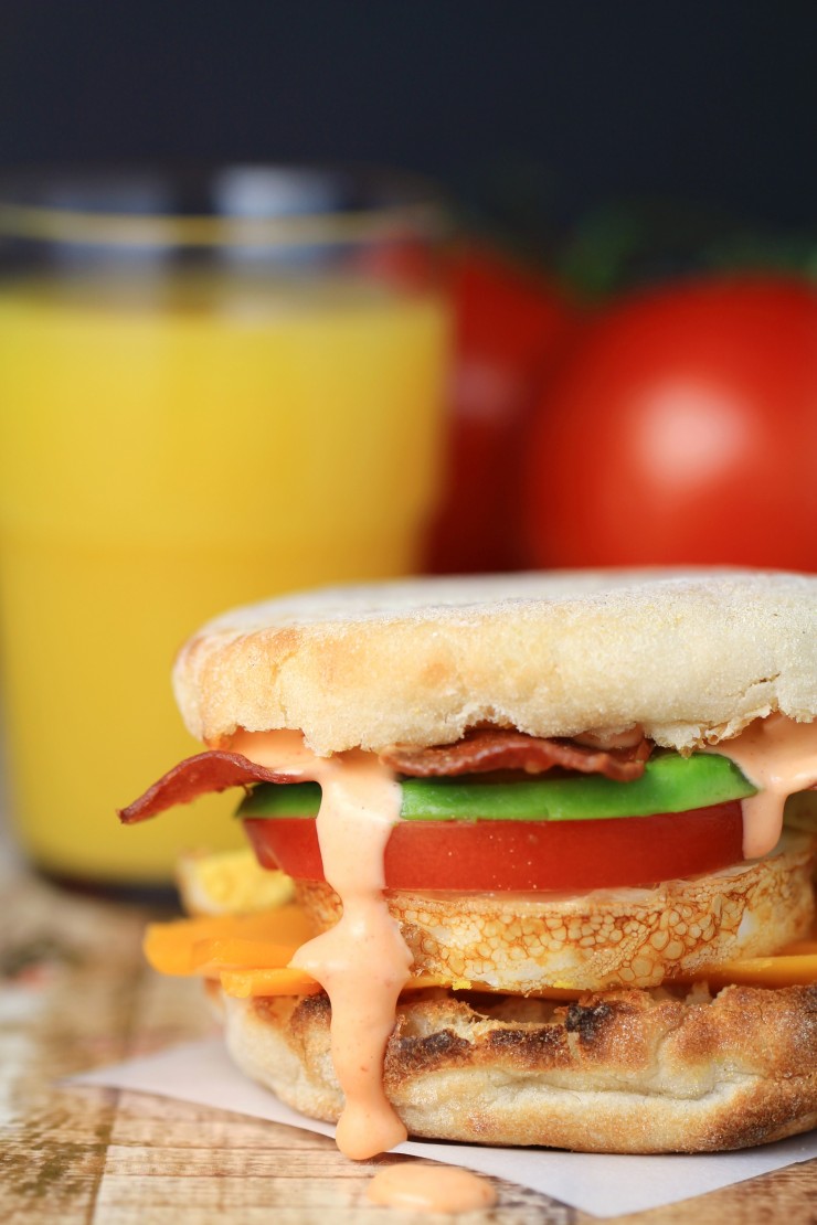 This California Breakfast Sandwich is full of flavour and perfect for busy mornings on the go. 