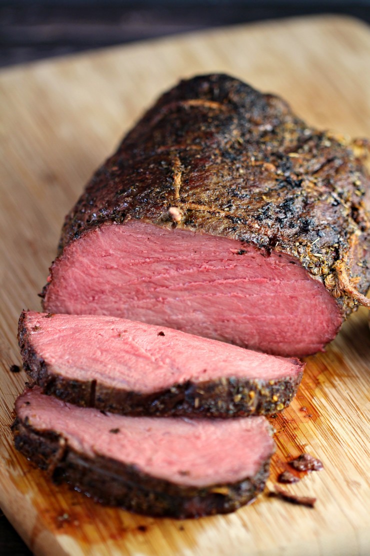 Cook a perfect sirloin tip roast with this recipe each and every time. Juicy, full of flavour and cooked to perfection, you can't go wrong with an herb crusted roast like this!