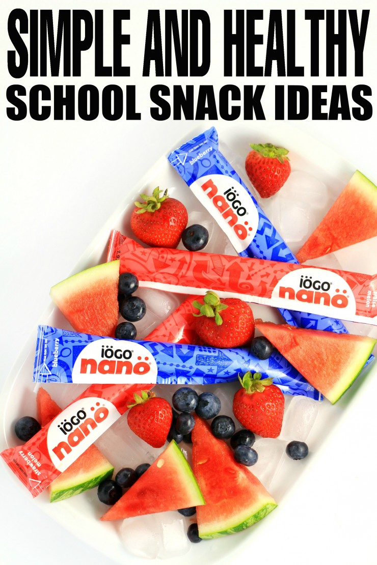 Make packing school lunches a breeze with these simple and healthy school snack ideas right up to the last day of school!