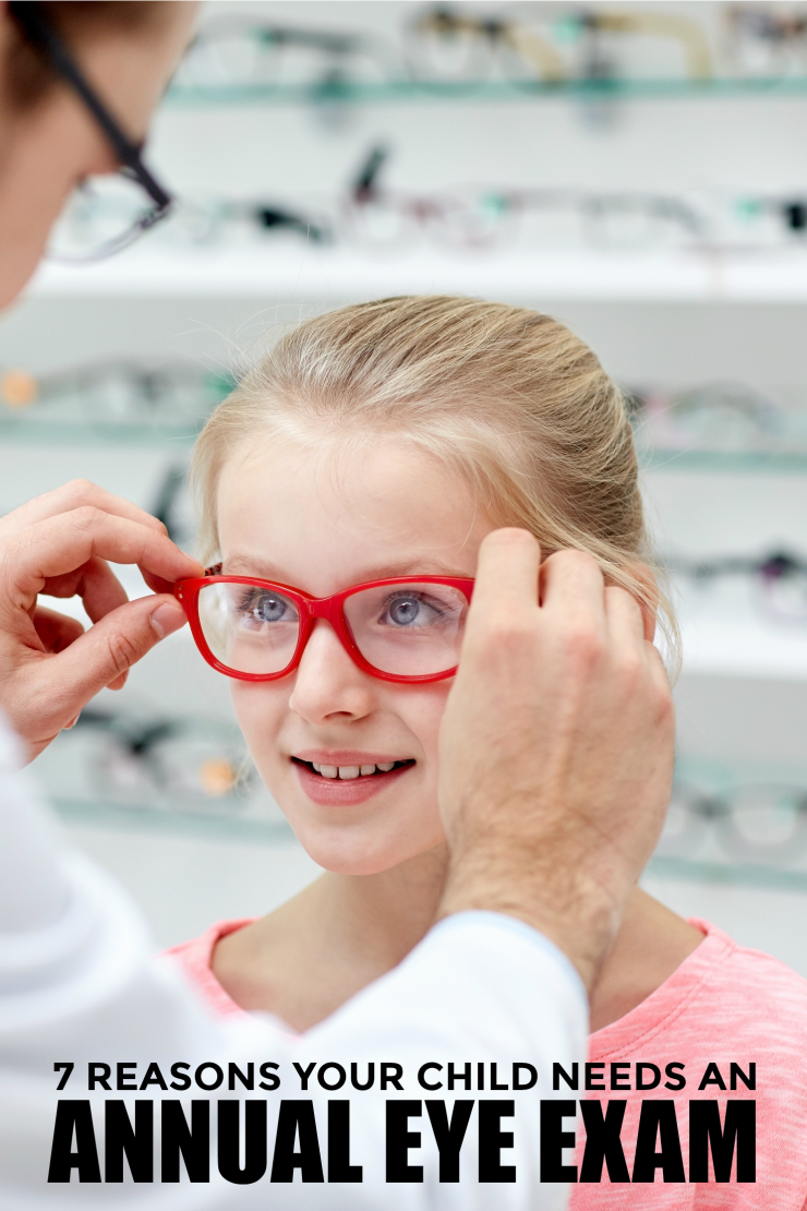 7 Reasons Your Child Needs an Annual Eye Exam