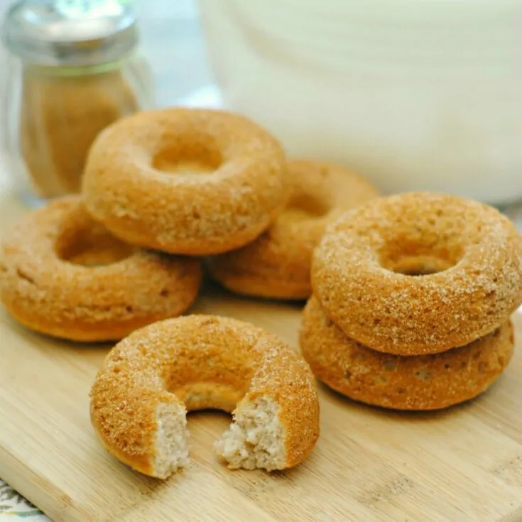 Oven Baked Cinnamon Donuts