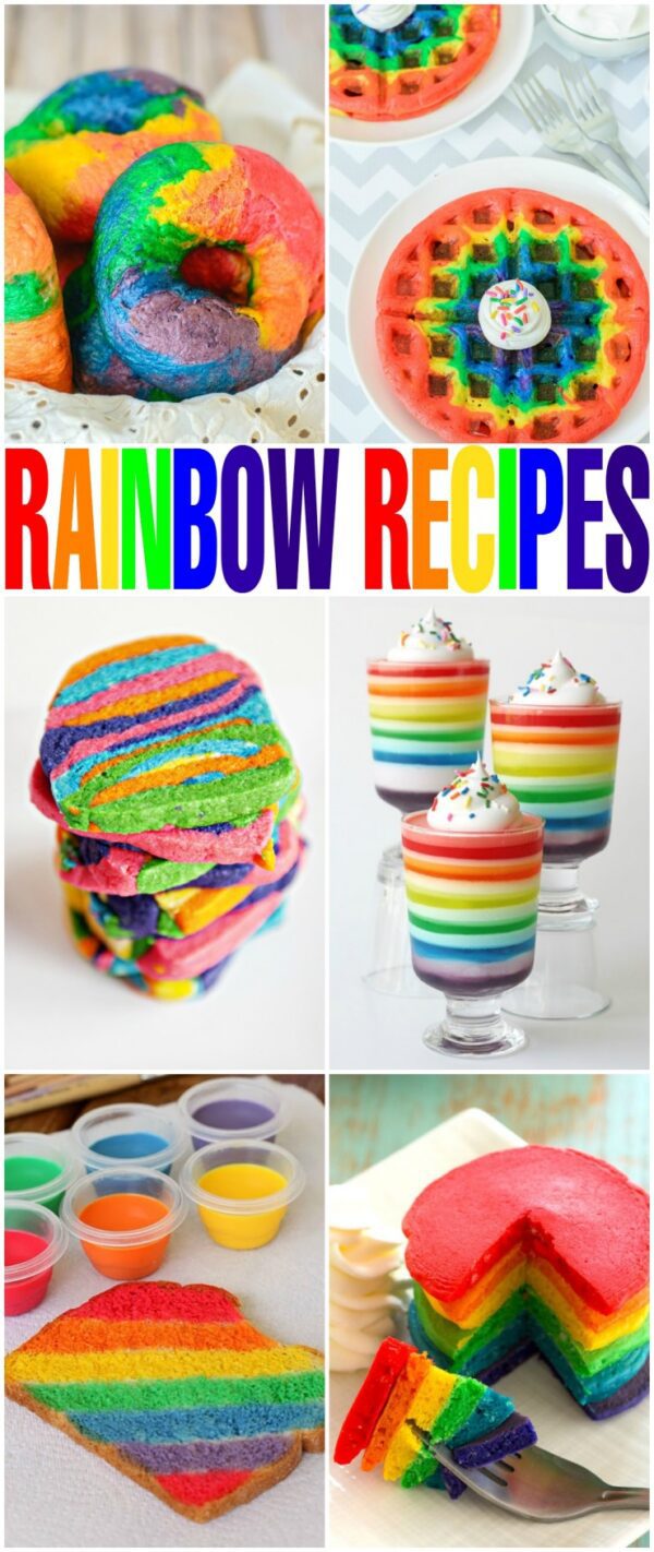 20 Vibrant Rainbow Recipes - Frugal Mom Eh!