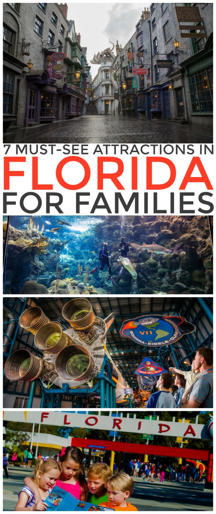 7 Must-See Attractions in Florida for Families. These are must to add destination to your family travel bucket list! 