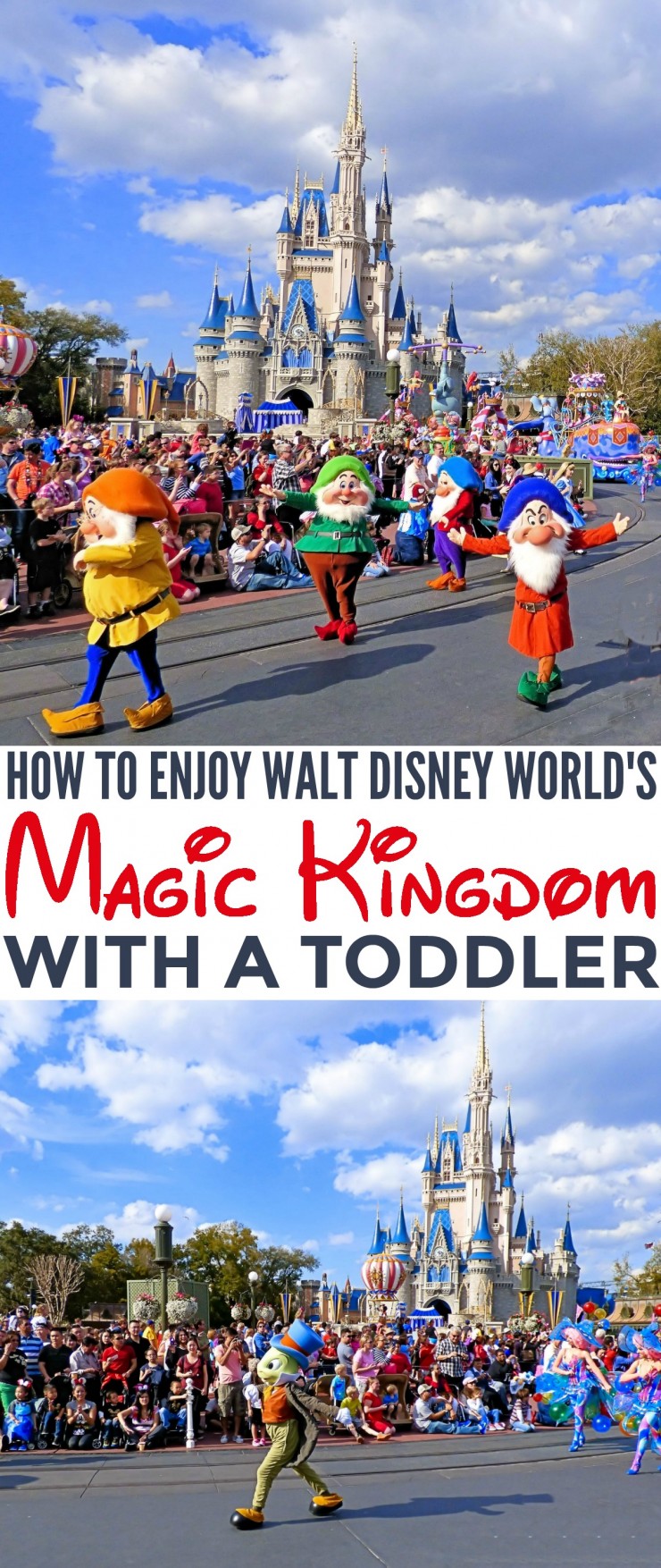 Family Travel Tips to help you learn How to Enjoy your vacation in Walt Disney World’s Magic Kingdom with a Toddler in tow. 
