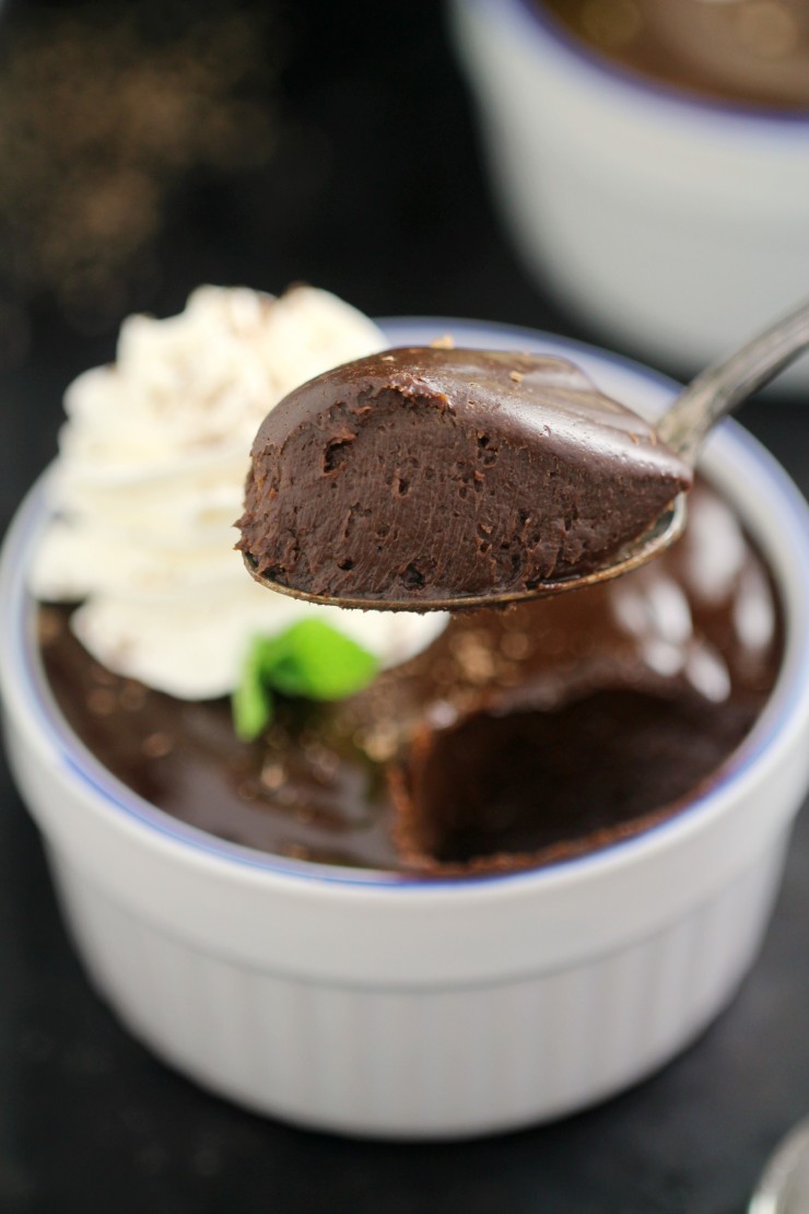 These Chocolate Pots de Crème are a truly decadent dessert. Chocolate, egg yolks, and just the right amount of heavy cream result in a rich chocolate custard perfect for serving guests or simply celebrating with a special someone. 