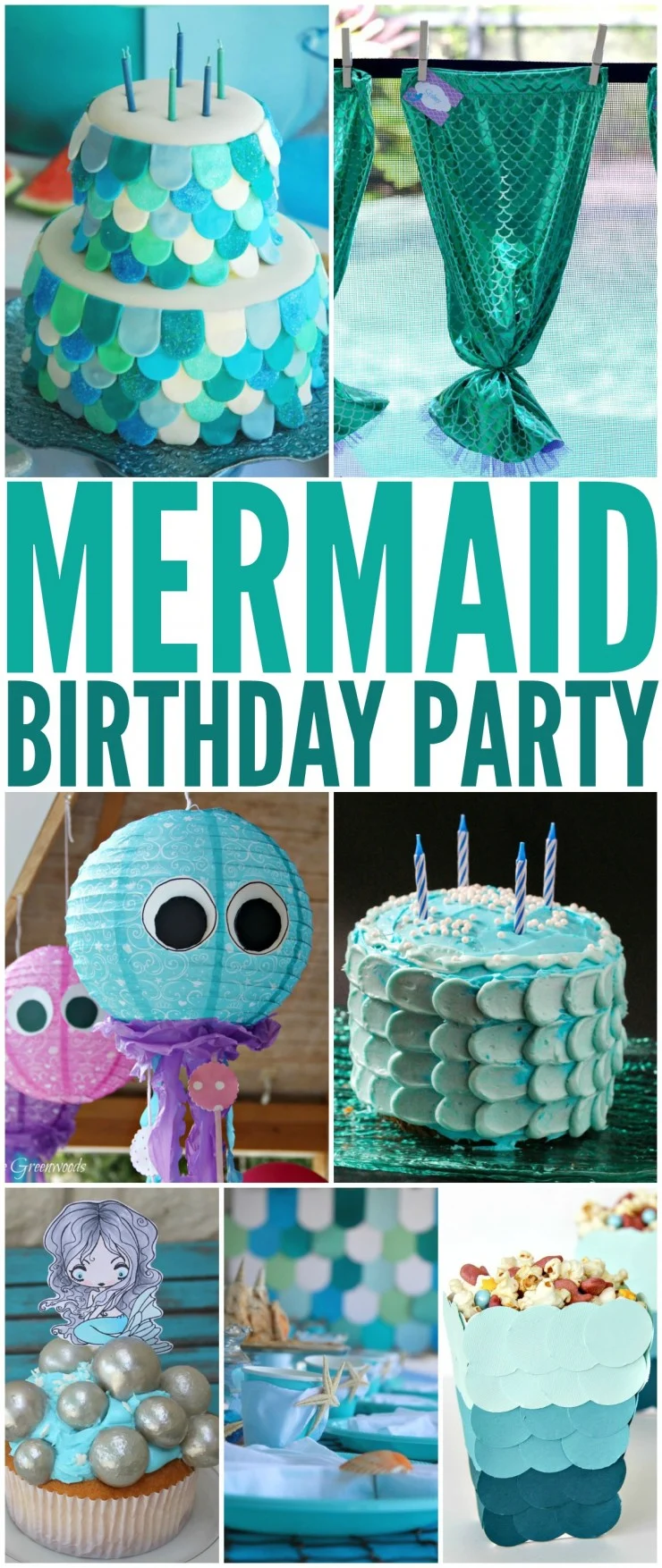  How to Throw the Ultimate Mermaid Birthday Party to please any birthday girl. Little girls love mermaids, and so a Mermaid themed birthday party is a natural choice. Check out these 25 ideas that will help you throw an amazing Mermaid themed party for girls!