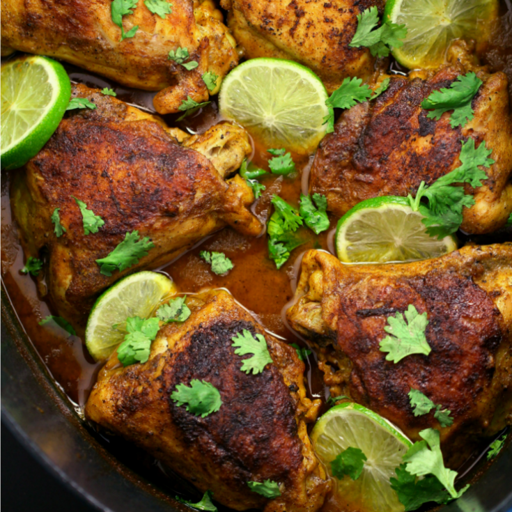 Oven Baked Curry Chicken