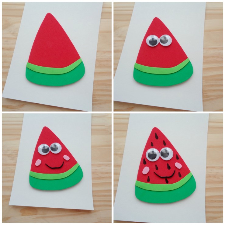 Father’s Day Watermelon Card with Printable Template