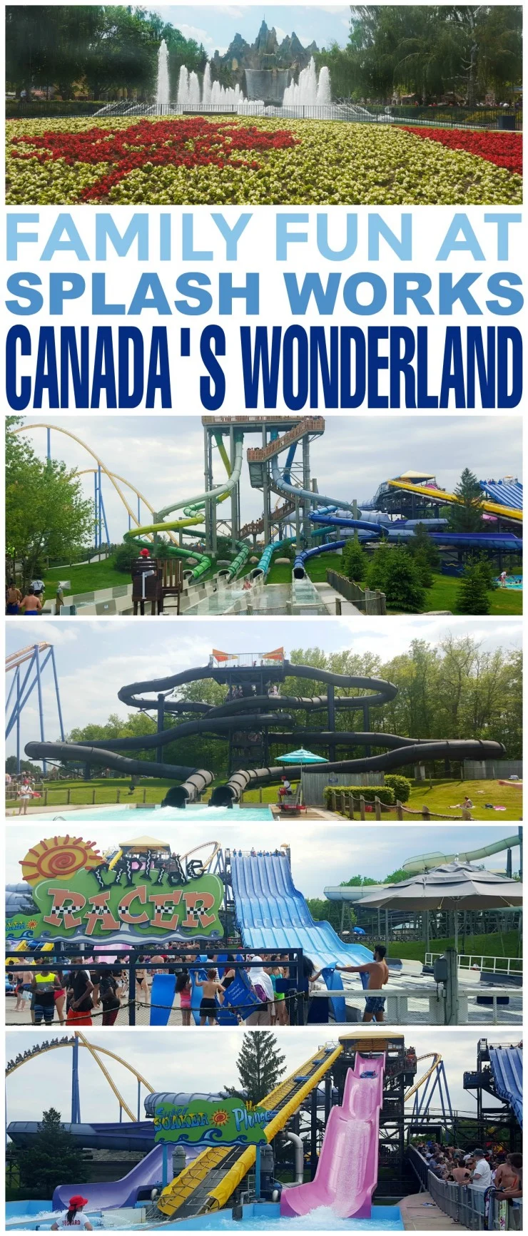 Family Fun at Splash Works Waterpark at Canada's Wonderland