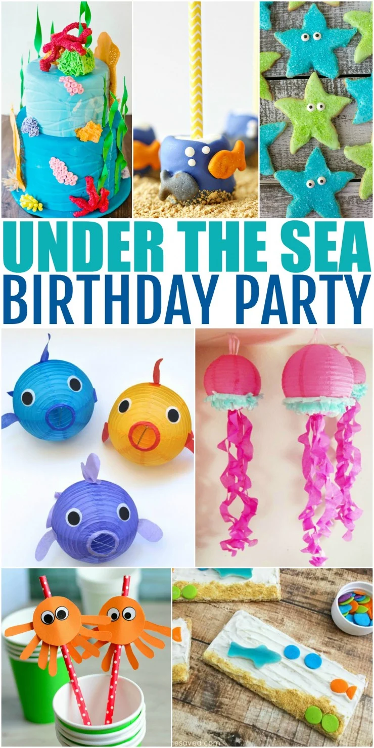 How to Throw the Ultimate Under the Sea Birthday Party - Frugal Mom Eh!