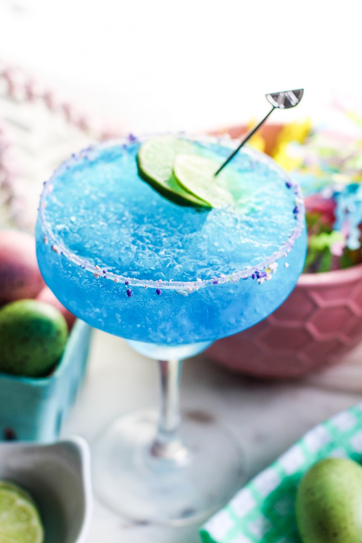 This Virgin Blue Margarita is a fun and refreshing drink to help you cool off all summer long. If you are looking for a non-alcoholic beverage to serve at your summer parties and backyard barbecues, you have found the perfect one!