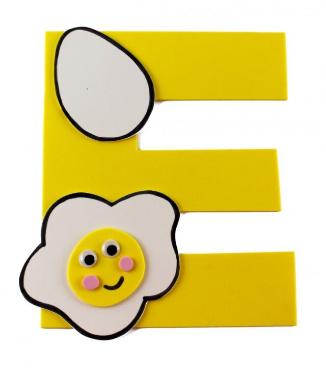 Alphabet Crafts for Kids E is for Egg Frugal Mom Eh!