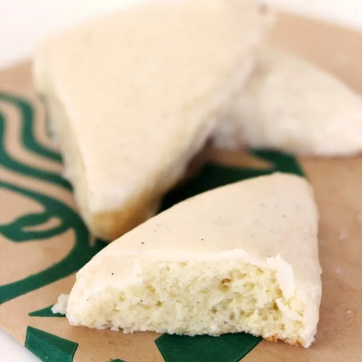 Starbuck's Copycat Petite Vanilla Bean Scones