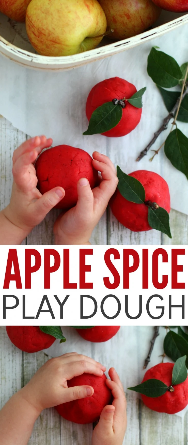 Apple Spice Play Dough