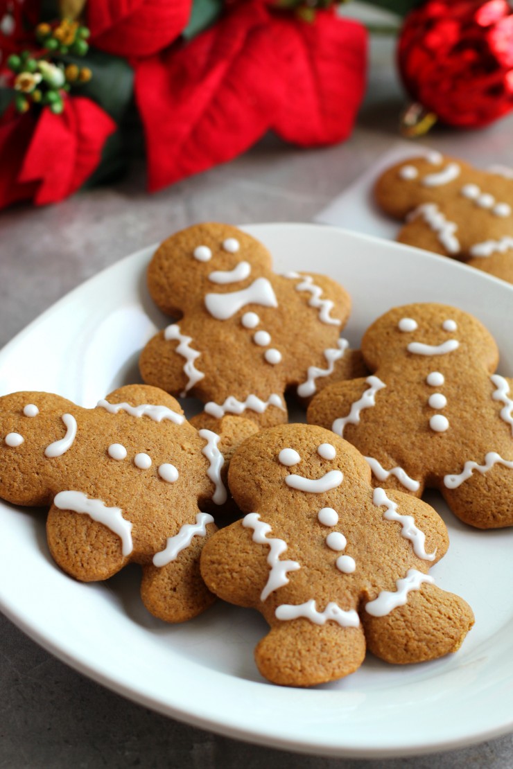 This recipe for Gluten Free Gingerbread Men Cookies results in cookies your whole family can enjoy over the holiday season. 