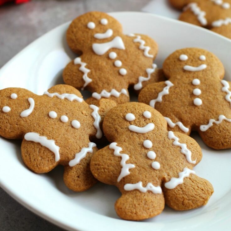 Gluten Free Gingerbread Men Cookies