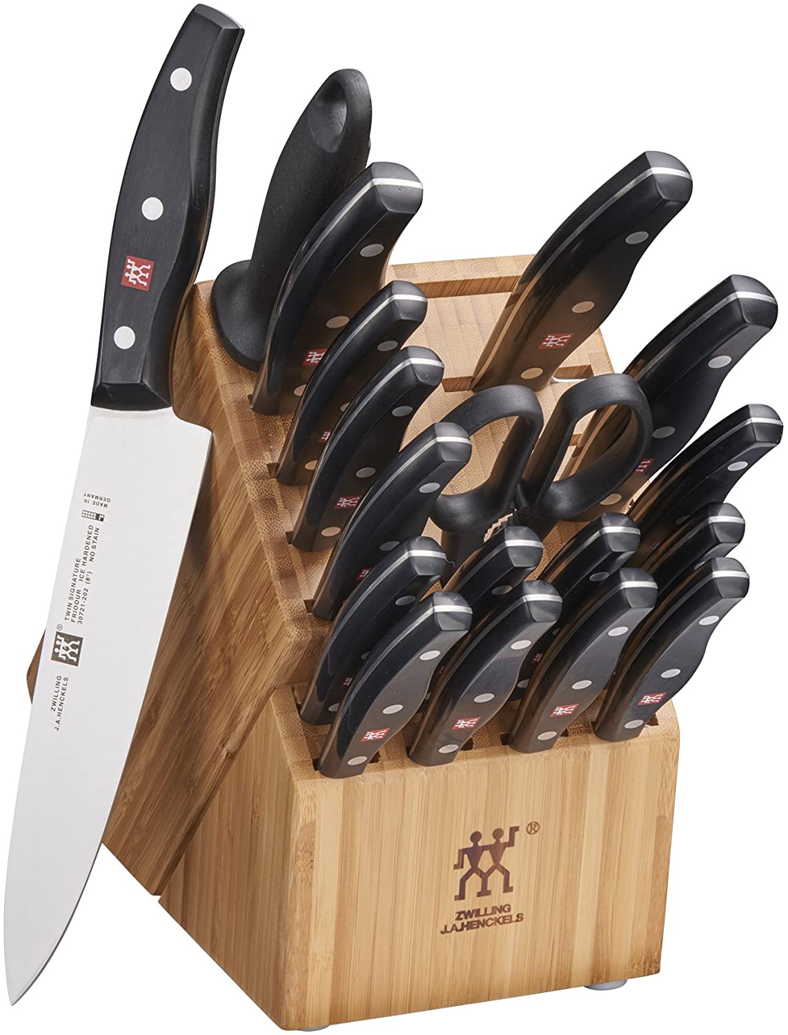 ZWILLING Twin Signature 19-pc Kitchen Knife Set with Block