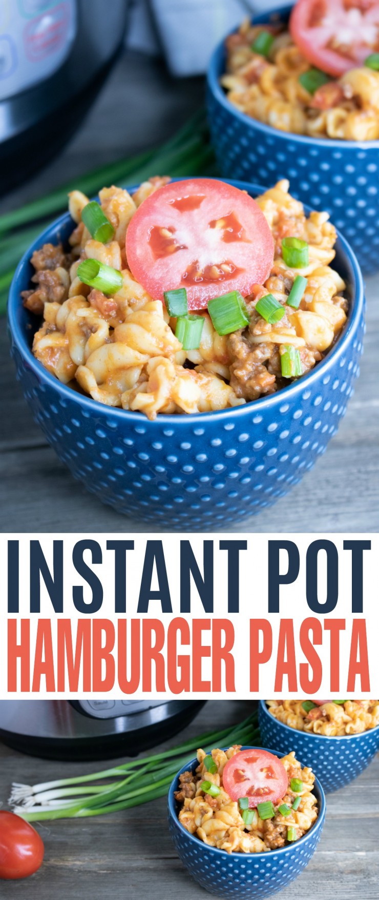 Looking for a quick an easy soul filling dinner for your family? Look no further than this recipe for instant pot cheeseburger pasta!