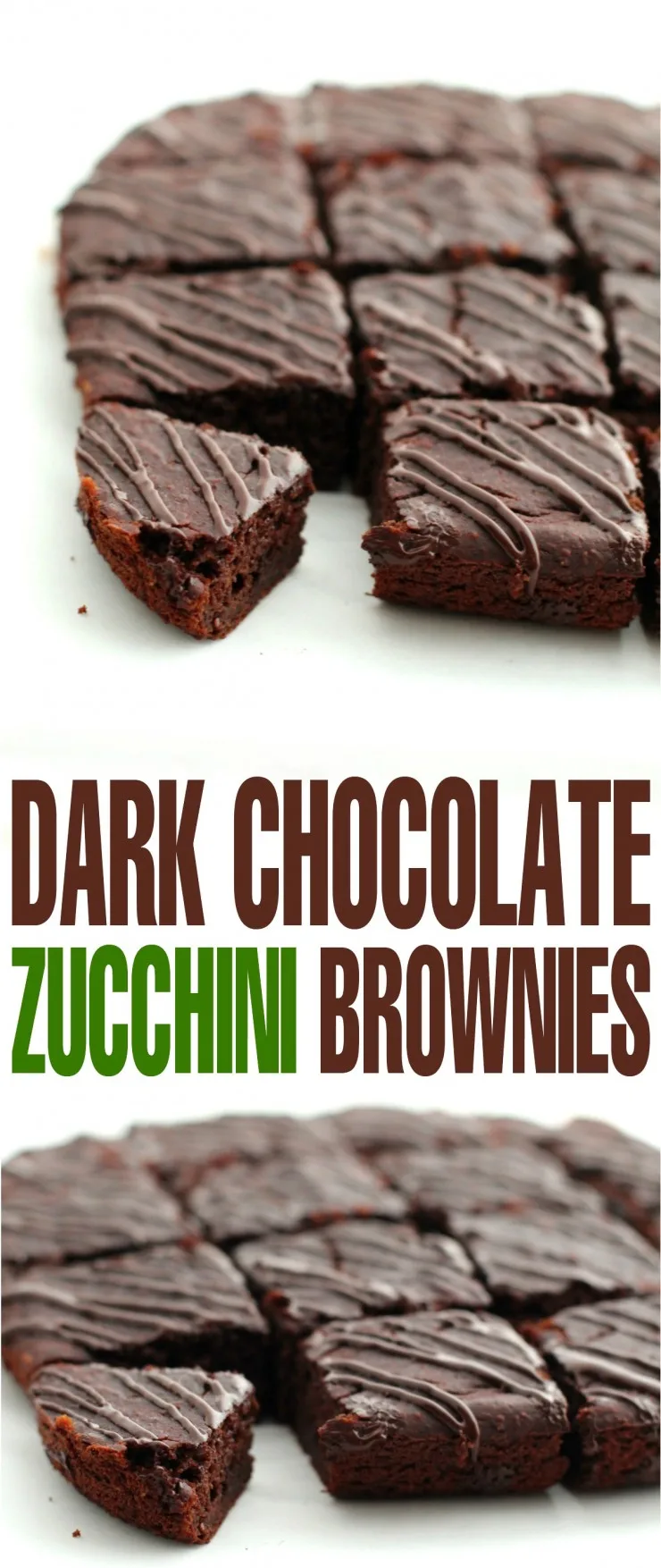 This clean eating recipe for Dark Chocolate Zucchini Brownies is an easy way to enjoy a special chocolate treat without having to feel any guilt. This recipe is a great alternative to my fan-favourite Fudgy Avocado Brownies with Avocado Frosting recipe.