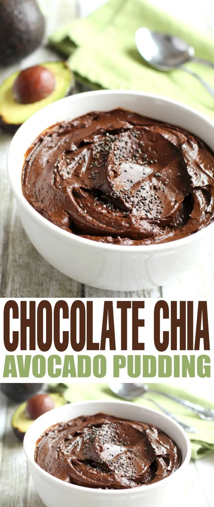 Looking for a Keto friendly sweet treat? This Keto Chocolate Chia Avocado Pudding is what you have been waiting for!