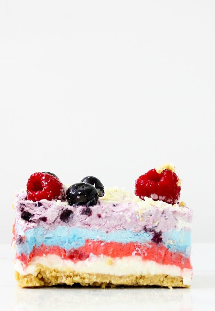 If you love cheesecake, you'll love this No Bake Layered Berry Cheesecake.  It's full of flavours that burst in your mouth, and it's so delicious, you'll have a hard time picking which layer is your favourite.
