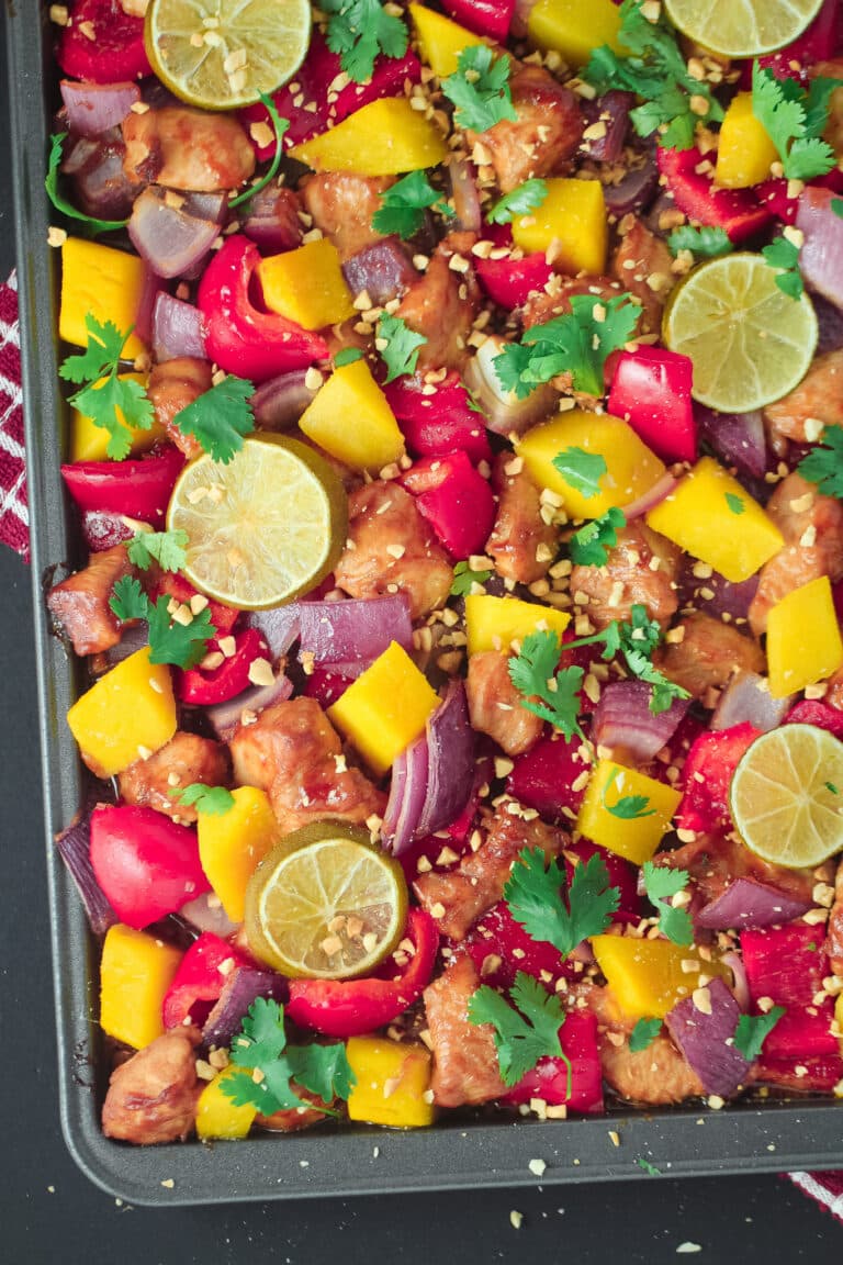 Sheet Pan Thai Turkey