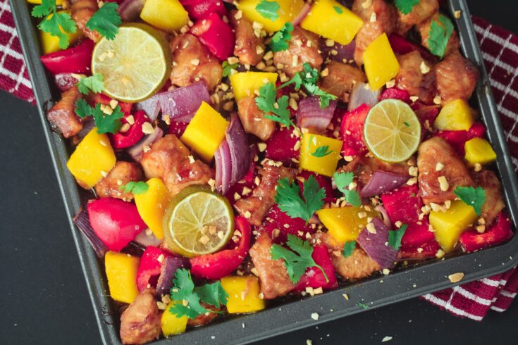 Sheet Pan Thai Turkey